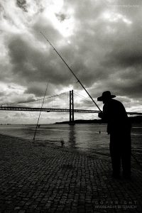 Man fishing, Lisbon 2019