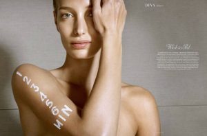 Beauty editorial for Diva magazine Austria