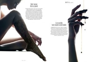 Beauty editorial for Diva Magazine Austria