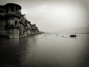 Flooded Ghat, Varanasi, India 2007