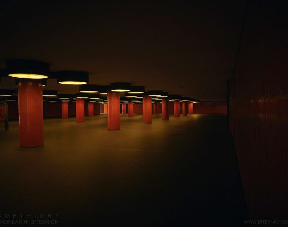 Pedestrian underpass near the Berlin Fair, Berlin 2017