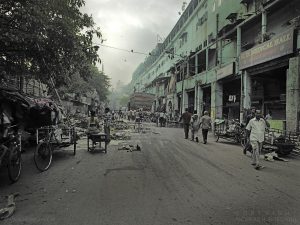 Street scene, Kolkata, India  2008