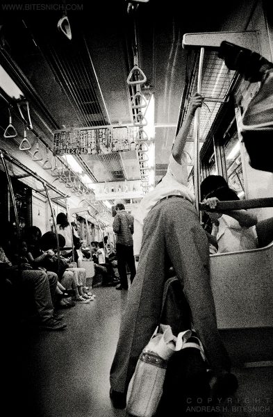 Subway scene, Tokyo, Japan 2012