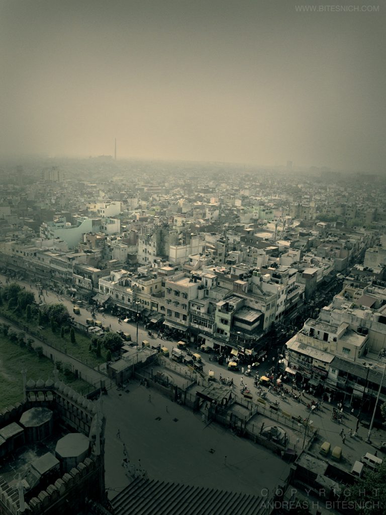 View over Delhi, India 2007