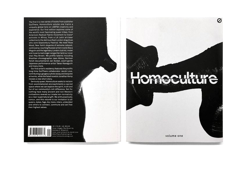 MY CLASSIC ROY PICTURES ON THE COVER OF HOMOCULTURE MAGAZINE