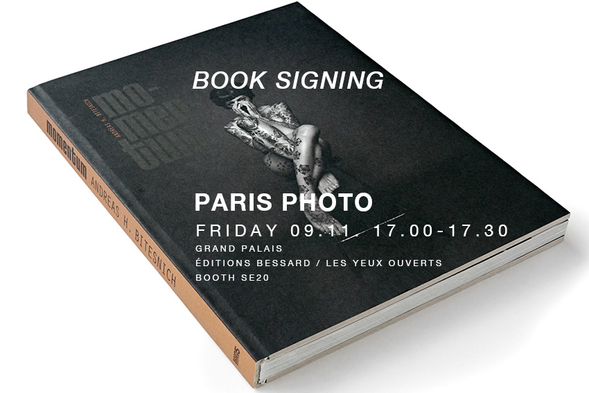BOOK SIGNING AT PARIS PHOTO 2018