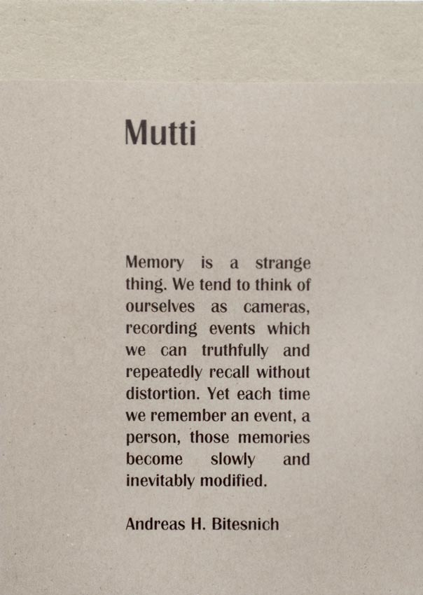 MUTTI – a conceptional work