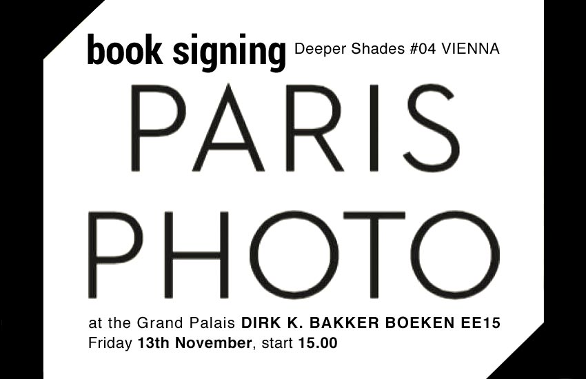 BOOK SIGNING AT PARIS PHOTO 2015