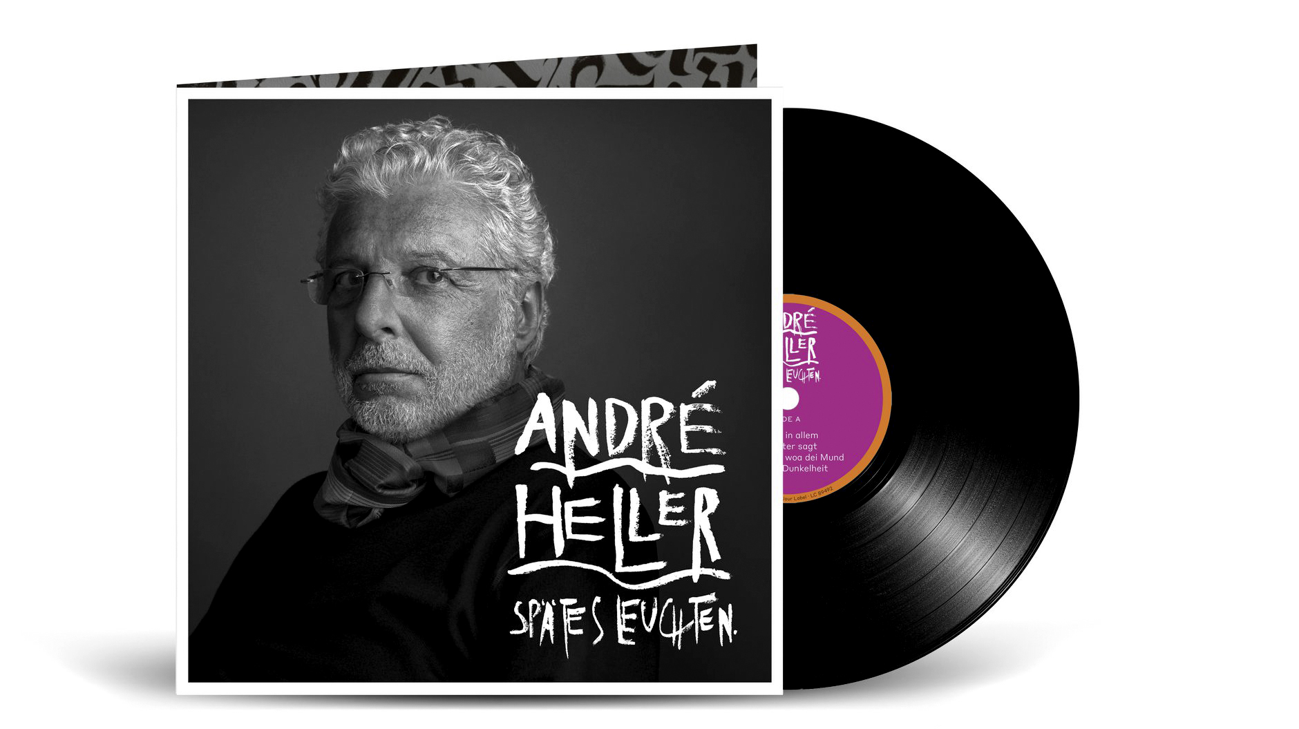 ANDRÉ HELLER PORTRAIT FOR HIS NEW ALBUM COVER