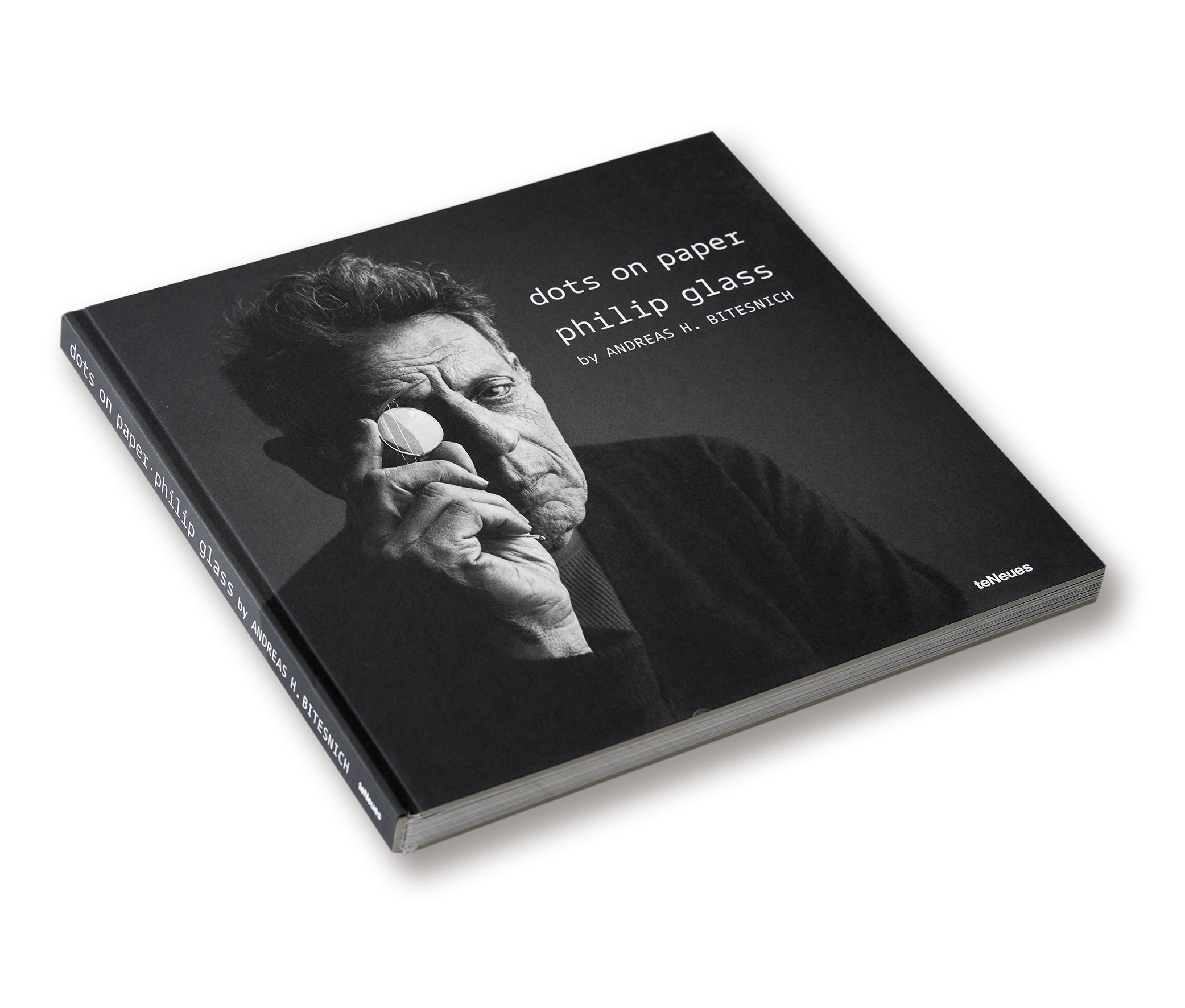 dots on paper – Philip Glass by Andreas H. Bitesnich AVAILABLE!